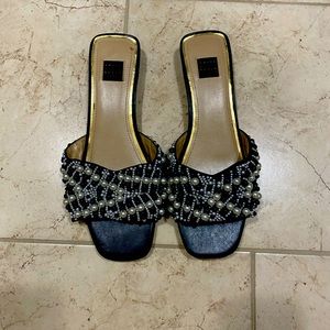 Cute and comfortable White House Black Market slides